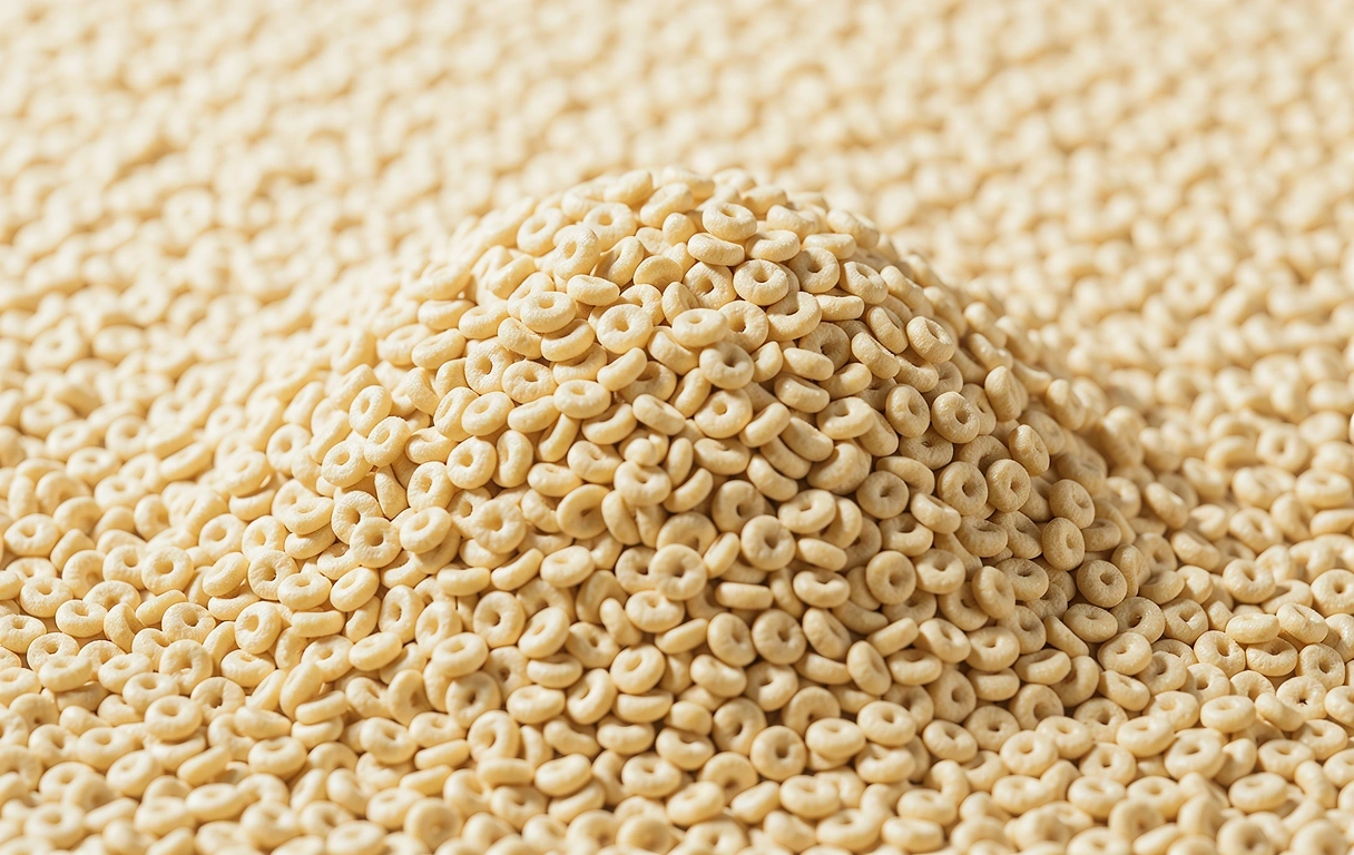 Détail de céréales bio